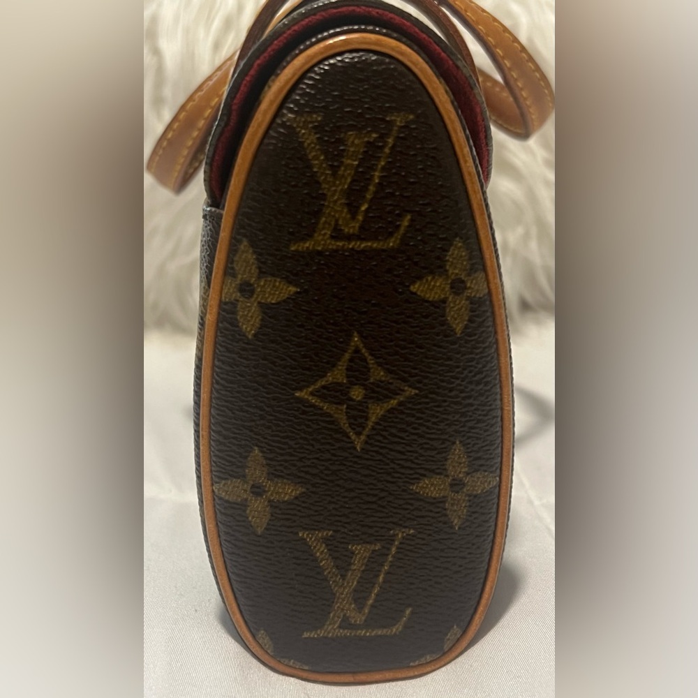 Louis Vuitton Monogram Cylinder Bag in Brown and Tan - Picture 3 of 12